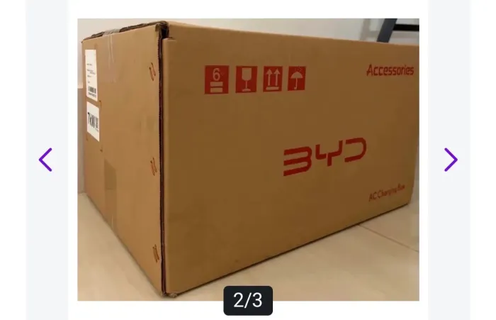 WALBOX BYD ORIGINAL, novo na caixa!