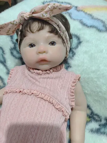 Bebê reborn de silicone solido