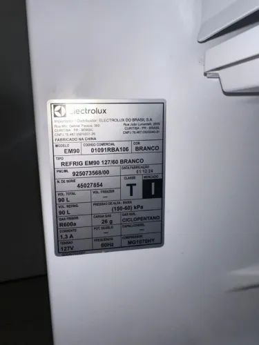 Frigobar Electrolux