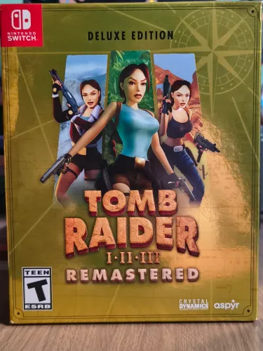 Tomb Raider Remastered Deluxe Edition Nintendo Switch 