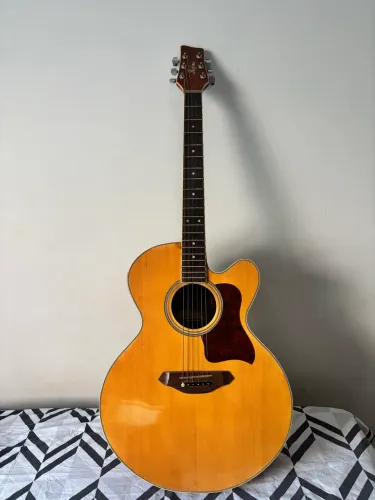 Violão Hofma YE-203EQNL Folk Cutaway + Capa