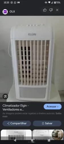 Climatizador pra vender hj