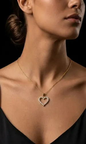 COLAR ROMMANEL BANHADO A OURO