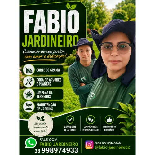 Casal de jardineiros