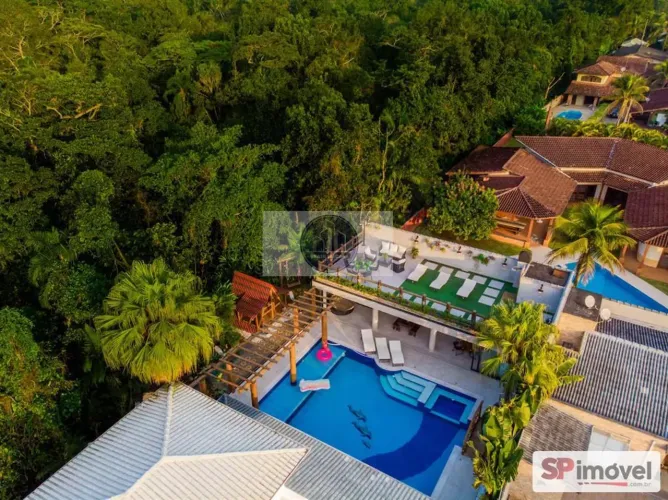 Casa em Condomínio para Venda em Bertioga, Morada da Praia, 8 dormitórios, 4 banheiros, 8