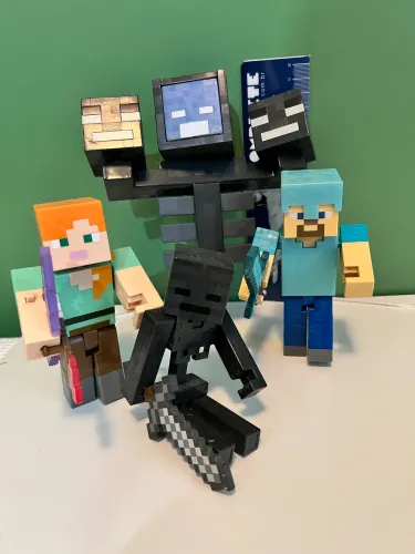 Bonecos MINECRAFT importados