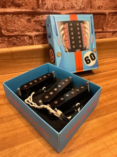 Kit 3 Captadores Malagoli Single Texas Soul Para Guitarra ( Jonh Mayer / Srv )