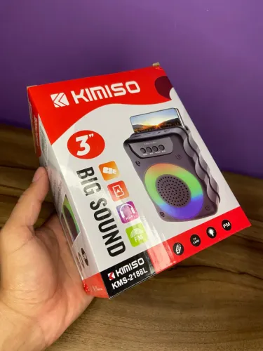 MINI CAIXA DE SOM KIMISO KMS-1188L 2188 an5