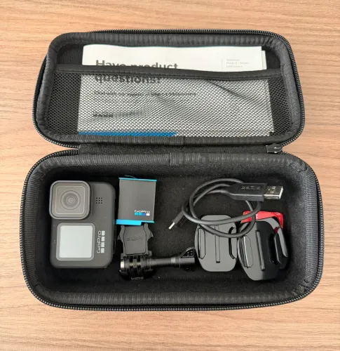 GoPro Hero 9 e carregador Telesin