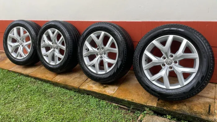 Rodas Originais Amarok Highline 2019 Aro 19 + Pirelli 255/55 R19