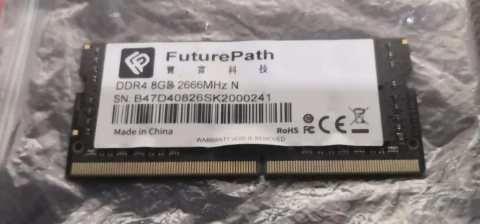 Memória DDR4 8Gb, de Notebook - Oferta!