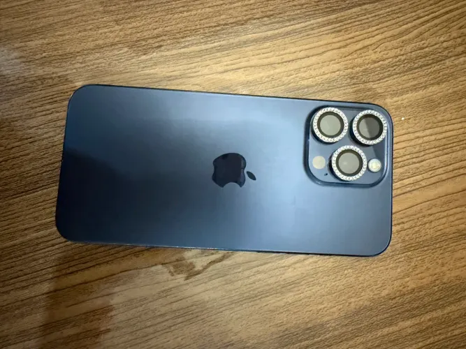 Iphone 15 pro max 512gb Azul Seminovo unico dono