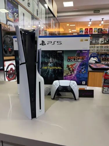 Ps5 1Tb Slim Mídia Física Semi-Novo 