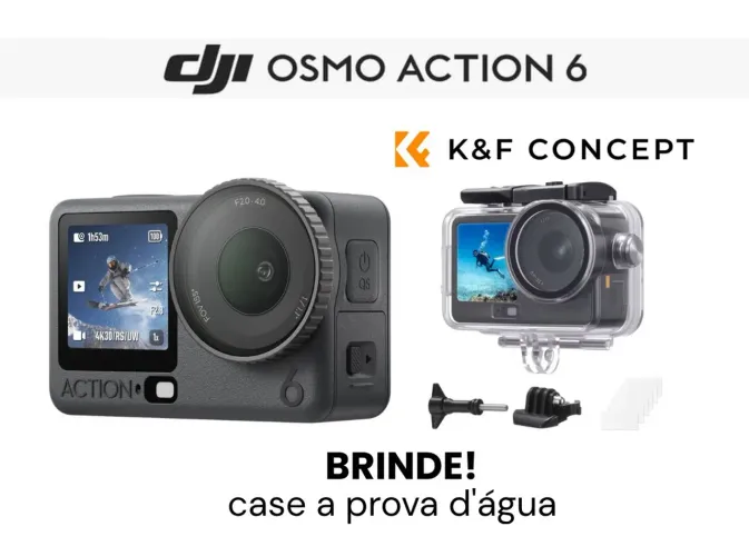 Dji Osmo Action 6 - Nova Lacrada