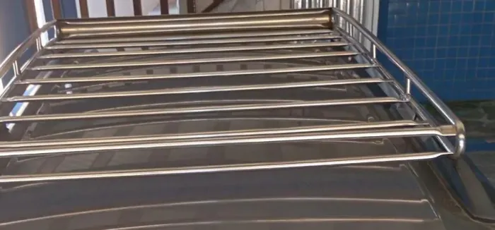 Bagageiro/Maleiro Inox para spin