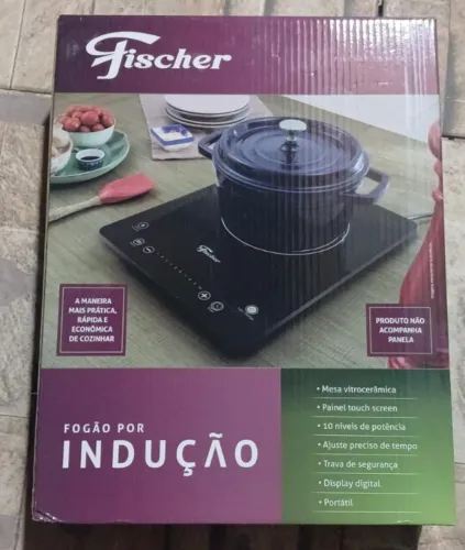 Cooktop de Indução Portátil Fischer