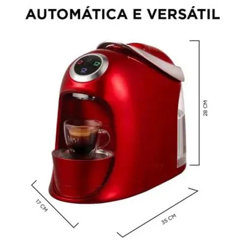 Máquina de Café MultiBebidas Versa Automática TRES Corações