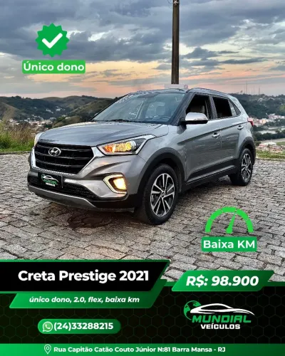 Hyundai Creta Prestige 2.0 16V Flex Aut. 2021
