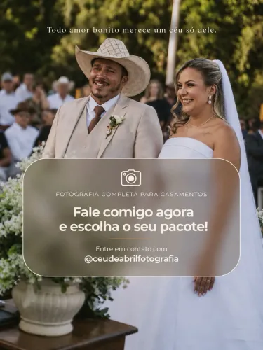 Pacote de Fotografia para Casamento | Franca e Região