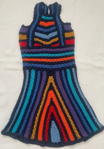 Vestido em Crochê