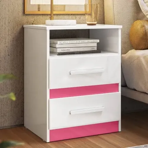 MESA DE CABECEIRA APOLO MOVAL BRANCO/ ROSA / AZUL / LILAS / FLEX (F.L) - OFERTA IMPERDÍVEL