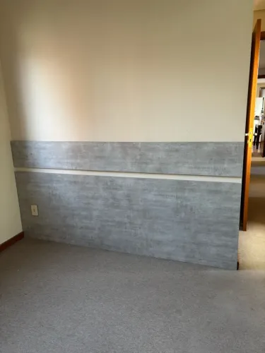 Painel de tv e cabeceira