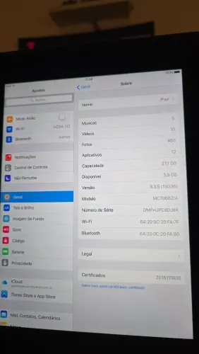 ?iPad em Ótimo Estado - Modelo MC706BZ/A