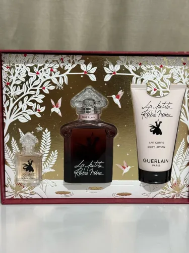 Kit Guerlain La Petite Robe Noire EDP Intense 50ml + Miniatura 5ml + Loção 75ml