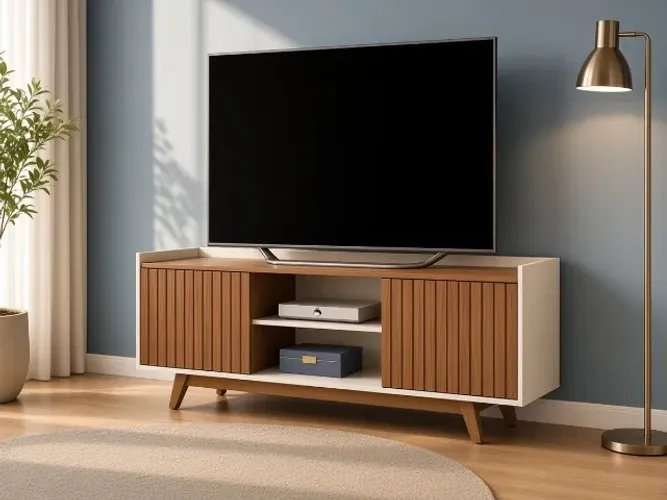 Rack Flat 1,50m p/ TV até 55" (NOVO A PRONTA ENTREGA)