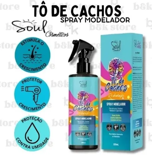 Spray Capilar To De Cachos 200ml Soul