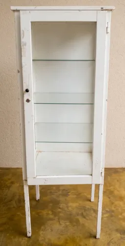 Armário Vitrine Clínico (Farmácia) Anos 50 e 70