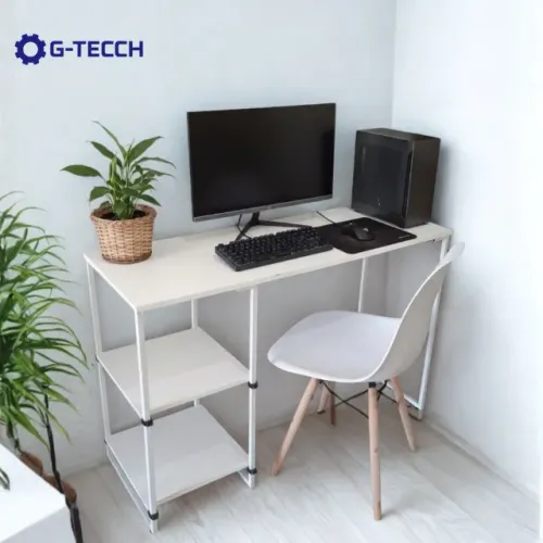 Mesa para Escritório 1,1m NOVA Birô Multiuso Industrial Computador Notebook Escrivaninha