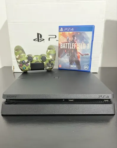 Ps4 Slim 1TB Revisado Ótimo Estado - 90 dias Garantia