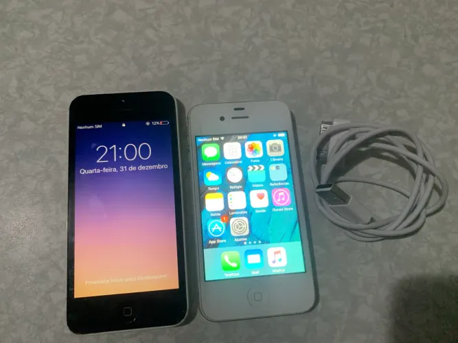 IPHONE 4s e IPHONE 5c - RELÍQUIAS