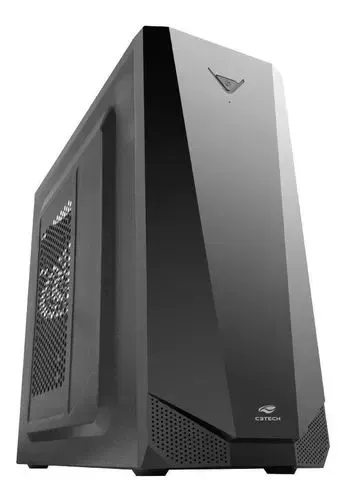 GABINETE GAMER C3TECH MT-G80BK PRETO