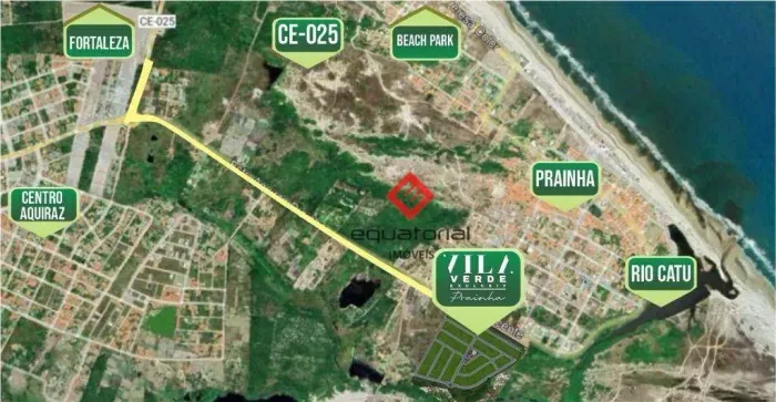 CONDOMÍNIO VILA VERDE EXCLUSIV PRAINHA - Loteamento Fechado à venda, 150 m² por R$ 110.187