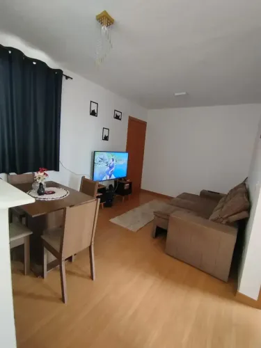 Apartamento mobiliado de 2 quartos varzea grande