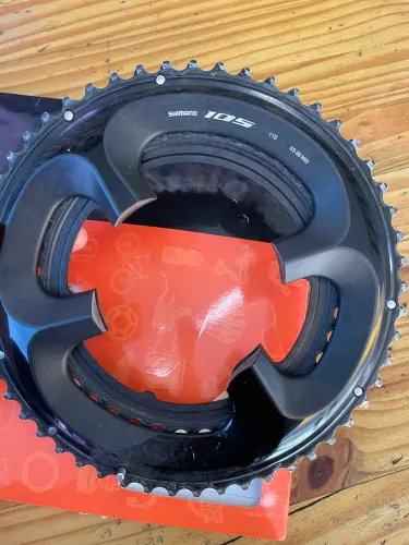 Coroa de Speed Shimano 105 53/39