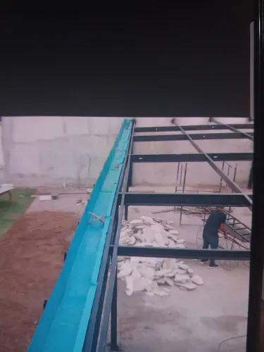 Fabricação de calhas rufos e peças em fibra de vidro