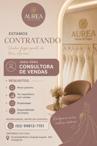 Consultora de vendas