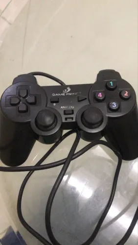 Controle de Jogos USB com Analógico para PC e Notebook