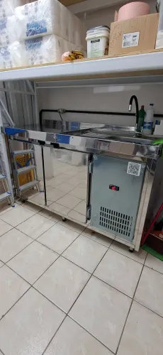 BALCÃO REFRIGERADO COM CUBA POLOFRIO