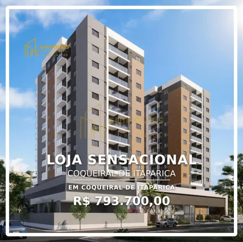 Coqueiral de Itaparica: Lojas com Excelente Visibilidade e Acesso Fácil!