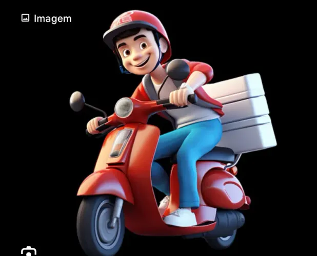 Motoboy com bag disponível