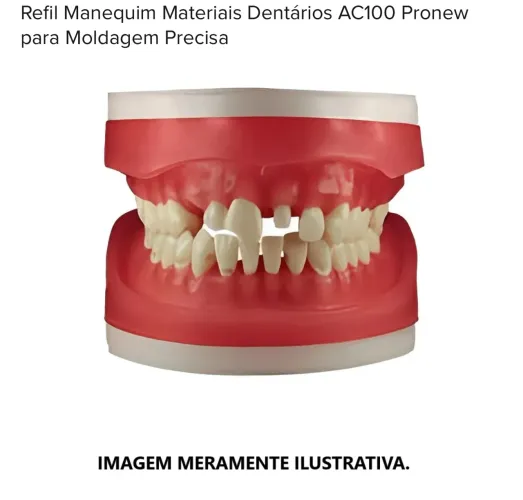 Refil de manequim - Materiais dentários