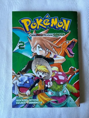 Livro Pokémon FireRed & LifeGreen Vol 2