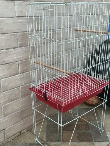 Gaiola de pássaros com 2 aberturas 