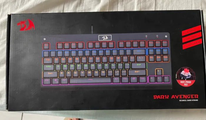 Teclado Mecânico Dark Avenger (ler descrição)