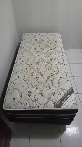 Conjunto Cama Box Solteiro Ortobom