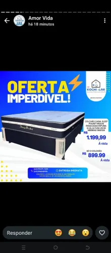 Cama entrego hoje